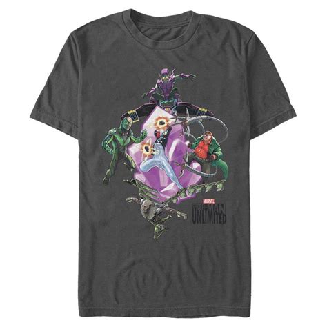 Hot Topic Marvel Spider Man 2 Game Venom Transformation T Shirt Hamilton Place