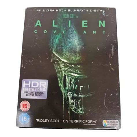 Alien Covenant K Ultra Hd Blu Ray Ridley Scott Disc Eur