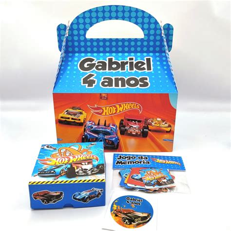 Kit Festa Na Escola Hot Wheels Elo Produtos Especiais