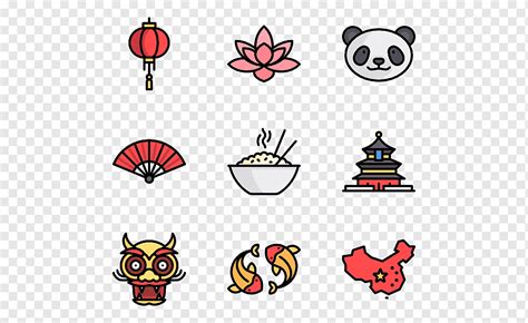 Компьютерные иконки Китай Смайлик, Китай, мир, фарфор ...