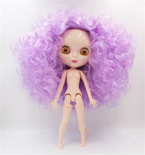Free Shipping Bjd Joint Rbl J Diy Nude Blyth Doll Birthday Gift For Girl Colour Big Eyes