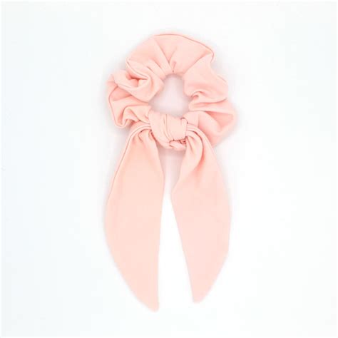 Scrunchie Lazo Rosa Suave Cimbrana