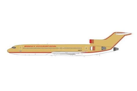 Braniff International Boeing 727 225Adv N8857E With Stand InFlight200