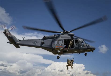 US Air Force MH 139A Grey Wolfs Hoist System Completes First Live Test