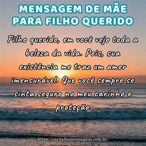 Mensagem De Mãe Pra Filho