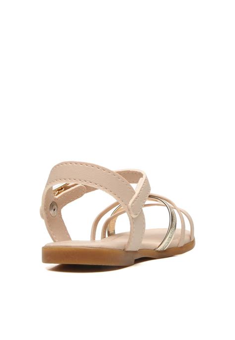 Sandália Tricae Menina Tiras Nude Compre Agora Dafiti Brasil