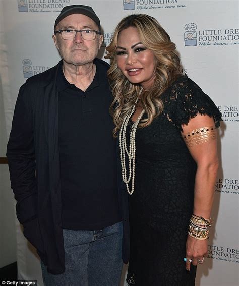 Phil Collins steps out with ex-wife Orianne Cevey | Daily Mail Online