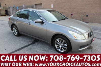 Used INFINITI G37 Sedan At Your Choice Autos Serving Posen IL