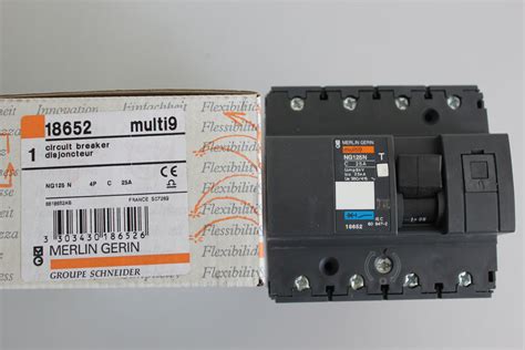 NG125 N 4P C 25A (Multi 9) | MERLIN GERIN/ SCHNEIDER ELECTRIC | REG