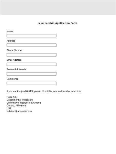 Fillable Online Unomaha If You Want To Join Nakpa Please Fill Out This