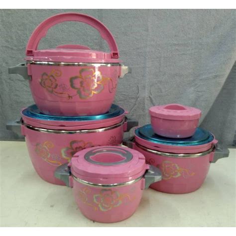 In BEKAS TAHAN PANAS Hot Pot Flower Bekas Tahan Panas Makanan Bekas