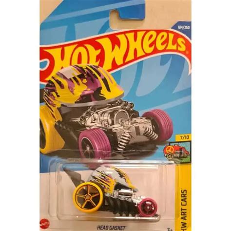 Hot Wheels Art Cars Head Gasket Universo Hot Wheels