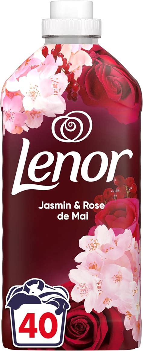 Lenor Adoucissant Linge Lavages X Jasmin Et Rose De Mai