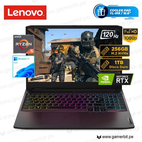 Lenovo IdeaPad Gaming 3 15ACH6 AMD Ryzen 5 5600H 8GB 256GB SSD 1TB HDD