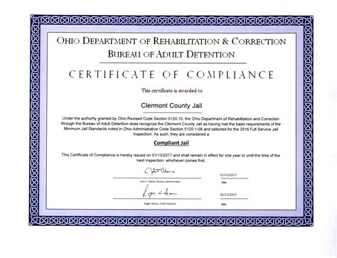 Certificate of Compliance