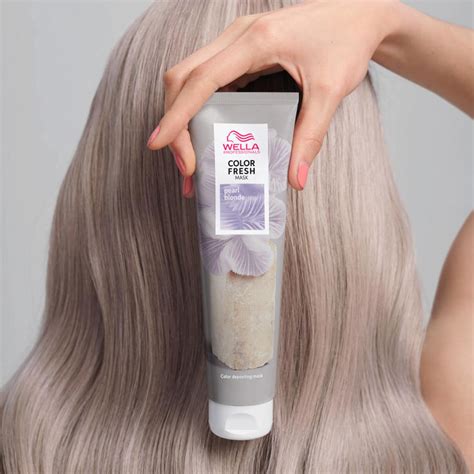 Wella Color Fresh Mask Pearl Blonde Bloom Groom Salon