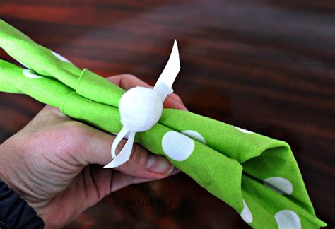 Serendipity Refined Blog Easter Bunny Napkin Fold Tutorial