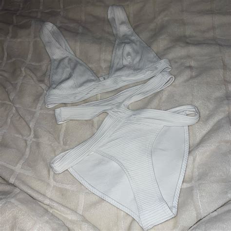 Missguided 2 Piece Bikini Size 10 For Both Pieces Depop