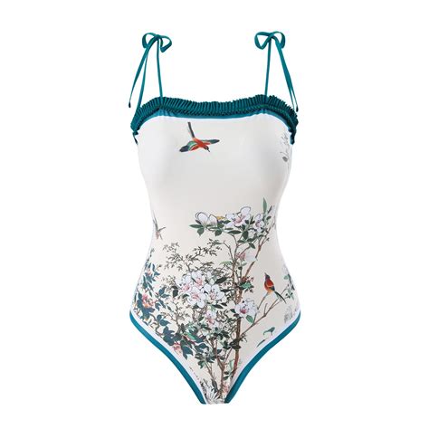 Xuapaodt INC Swim Shorts Women S Bikini Set Women S Retro Fashion Bandeau Swimsuit With Beach