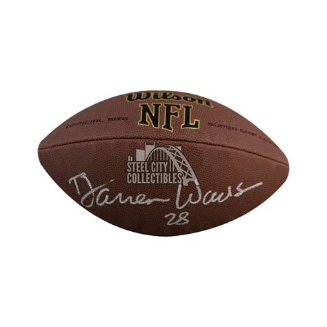 Darren Woodson Autographed Wilson Football Jsa Coa Steel City