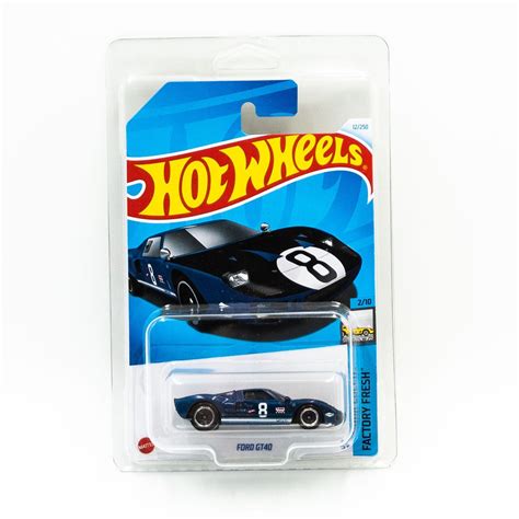 Hot Wheels Ford Gt Blue Case F Ozon