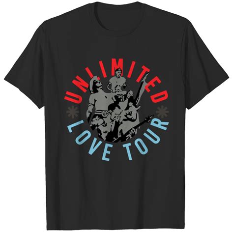 Red Hot ChilI Peppers Unlimited Love World Tour T Shirt Sold By Parity Isa SKU