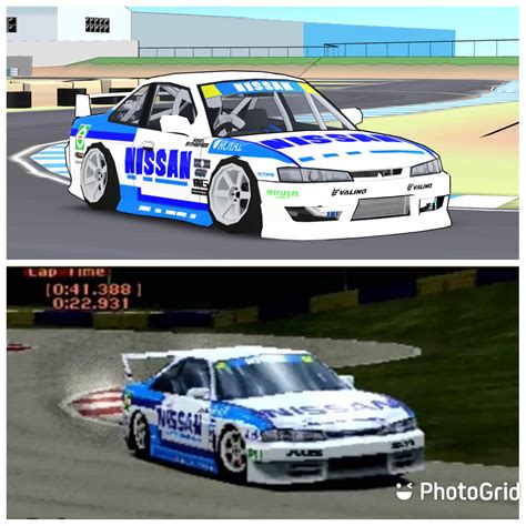 Gran Turismo 2 Race Modification S14 reimagined in FR LEGENDS : r/FRlegends