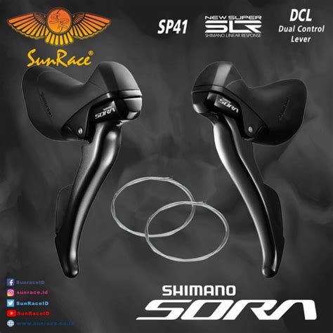 Jual BRIFTER OPERAN SHIMANO SHIFTER SORA R3000 2 X 9 Kota Surabaya