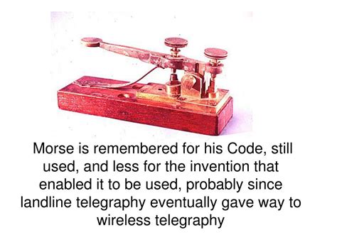 Ppt The Telegraph Was Invented By Samuel Morse In Powerpoint Hot Sex Picture