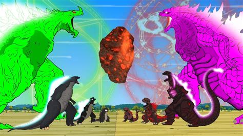 EVOLUTION Of GODZILLA Vs SHIN GODZILLA S ATOMIC BREATH Who Is The King