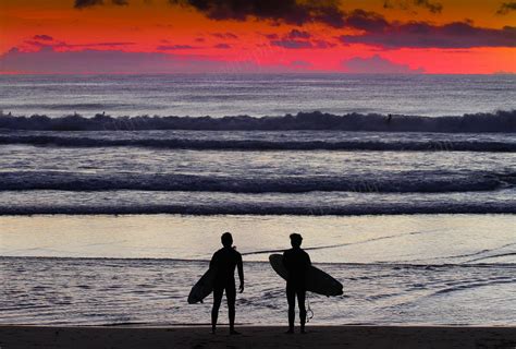 2 Surfers Watching the Waves - Sky to Sea Dronography and Art