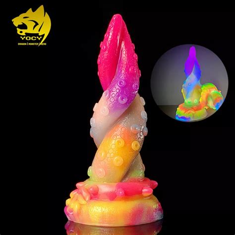 Dildo Macki Tentacle Macka Wiec Ce W Ciemno Ci Allegro Pl