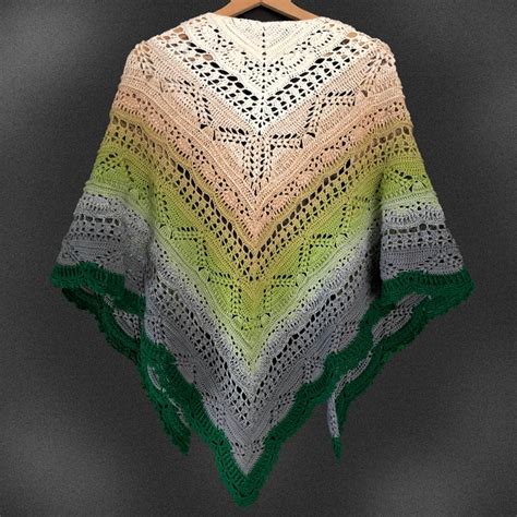 Crochet Shawl Pattern Crochet Pattern Shawl Pattern Digital Etsy Polska