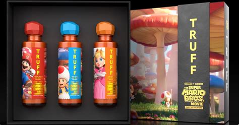 TRUFF Releases Exclusive Super Mario Truffle Hot Sauces