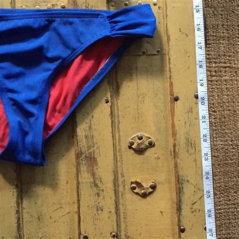 Guess Swim Guess Swim Boho Fringe Strapless Blue Bikini Set S Poshmark