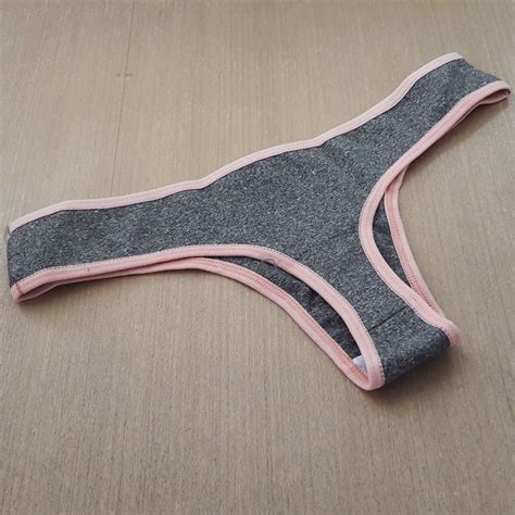 Tanga Fio Dental Mescla Elástico Colorido Lingerie BR