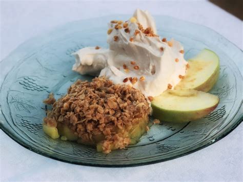 Apple Crumble Tochas Tellergrün