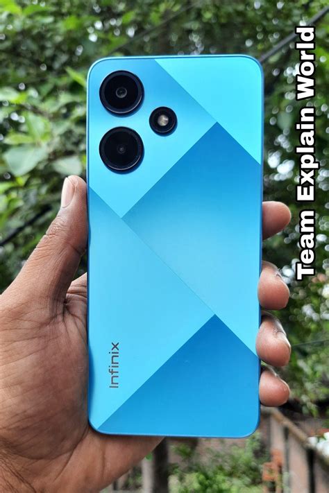 Infinix Hot 30i Glacier Blue Color New Smartphone HD Image 8GB RAM 128GB STORAGE Infinix