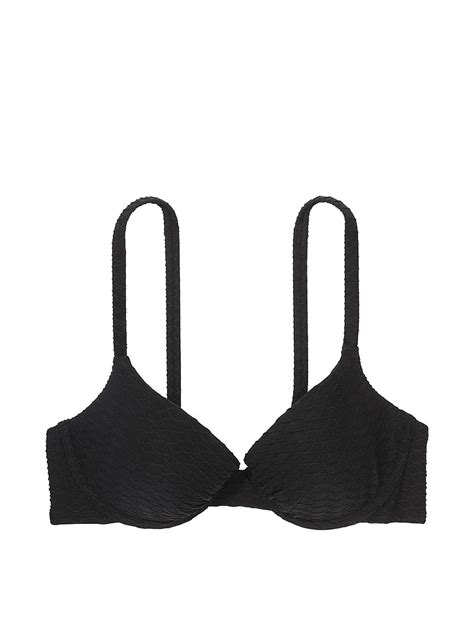 Buy Mix Match Icon Push Up Bikini Top Black Order Bikini Top