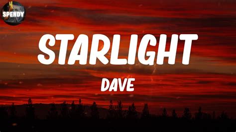 Dave Starlight Lyric Video Youtube