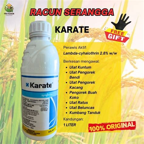 Karate Racun Serangga Syngenta Racun Ulat Ratus Racun Ulat Cili Ulat