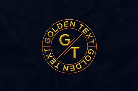 Golden Logo Mockup PSD Graphic by kulpixel · Creative Fabrica