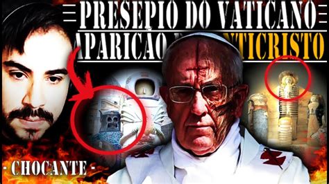 PRESÉPIO do VATICANO MOSTRA o ANTI CRISTO e foi ABERTO ao PÚBLICO dia