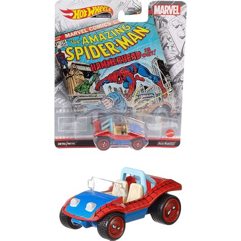 Hot Wheels Rodas Quentes FLD31 Retro Entretenimento Móvel Aranha Escala De Carro Modelo