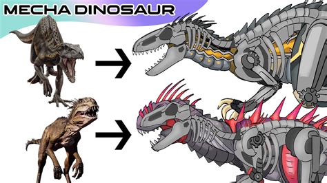 Scorpios Rex And Indoraptor Hybrid Dinosaur Turn Into Robots Jurassic World Maxxive Jumpo