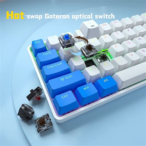 Tmkb Gk Mechanical Gaming Keyboard Hot Swap Keyboard Dual Mode Rgb Blacklit Ultra Compact
