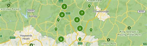 de beste routes  ashdown forest alltrails