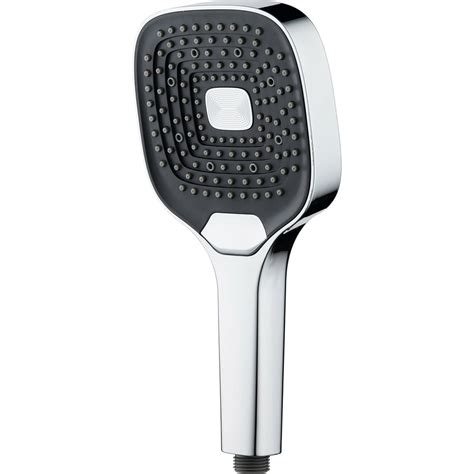 Лейка массажная ARGO "TECH" 3-х позиционная, VISTA, хром/чёрный ...