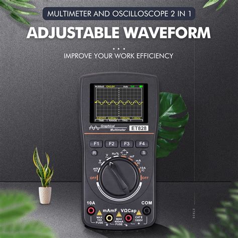 Et In Intelligent Digital Oscilloscope Auto Range Graphical