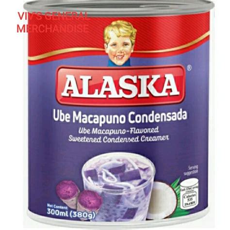 Alaska Condensada Ube Macapuno 300ml Shopee Philippines